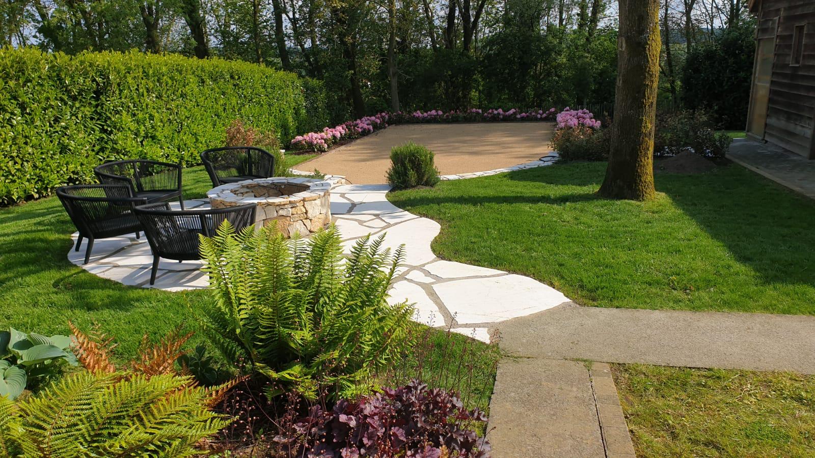 Voorbeeld van uitgevoerd tuinproject